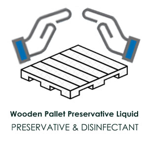 محلول نگهدارنده و ضدعفونی کننده پالت چوبی
